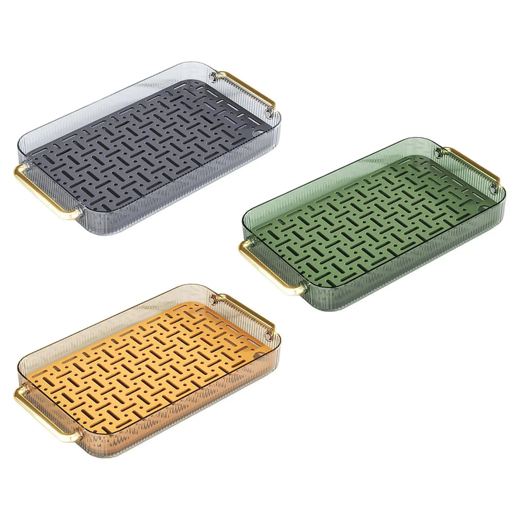 Kesoto Serving Tray with Drainage Sheet | Coffee Tea Party
