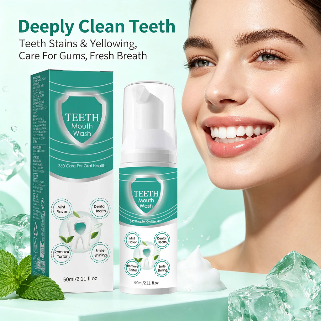 Foam Tooth Cleaning Mousse – Whitening & Fresh Breath