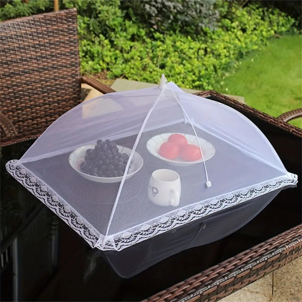 Foldable Mesh Food Cover – Dustproof Bug-Free Dining