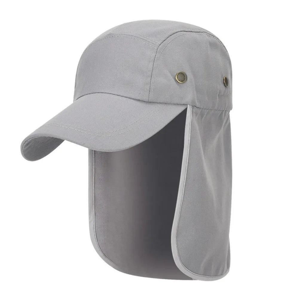 Unisex Baseball Cap with Neck Shawl – UV Sun Protection Hat