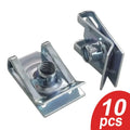 10pcs U-Type Retaining Clips M4 M5 M6 M8 – Panel Mounting Kit
