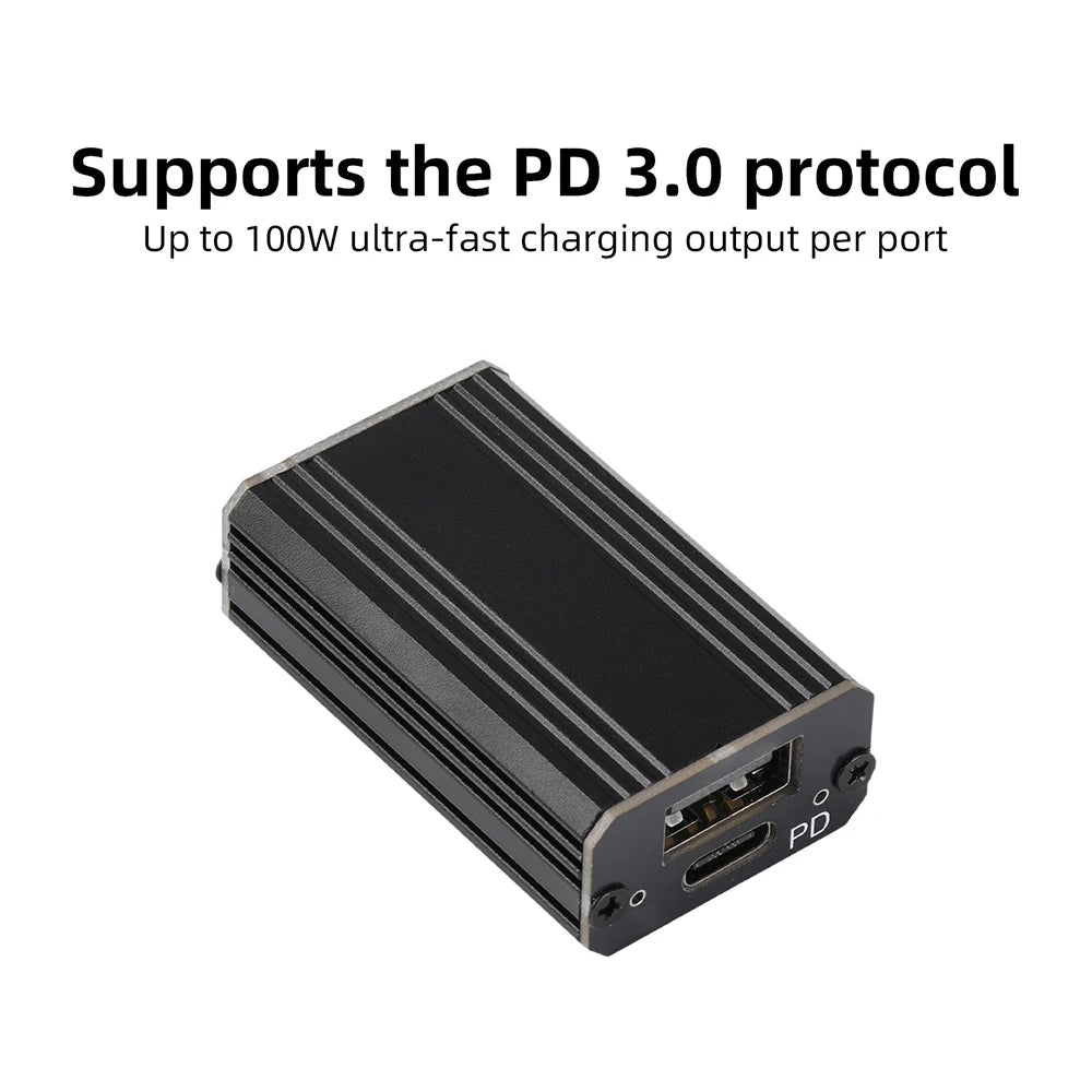 Gaqqee PD 100W Buck Charging Module – USB-A & USB-C Fast Charge