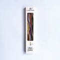 6-Pack Metallic Twisted Cake Candles – Party & Celebration