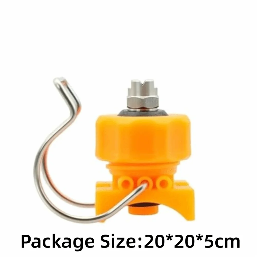 Clip-On Adjustable Fan Spray Atomizing Nozzle – Plastic