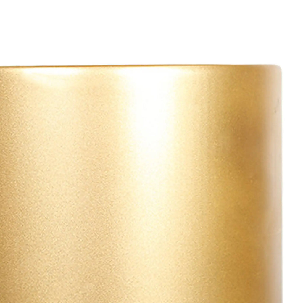 Golden Metal Chinese Flower Pot – Lunar New Year Vase Decor