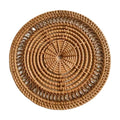 Handmade Rattan Wicker Wall Basket | Boho Farmhouse Décor
