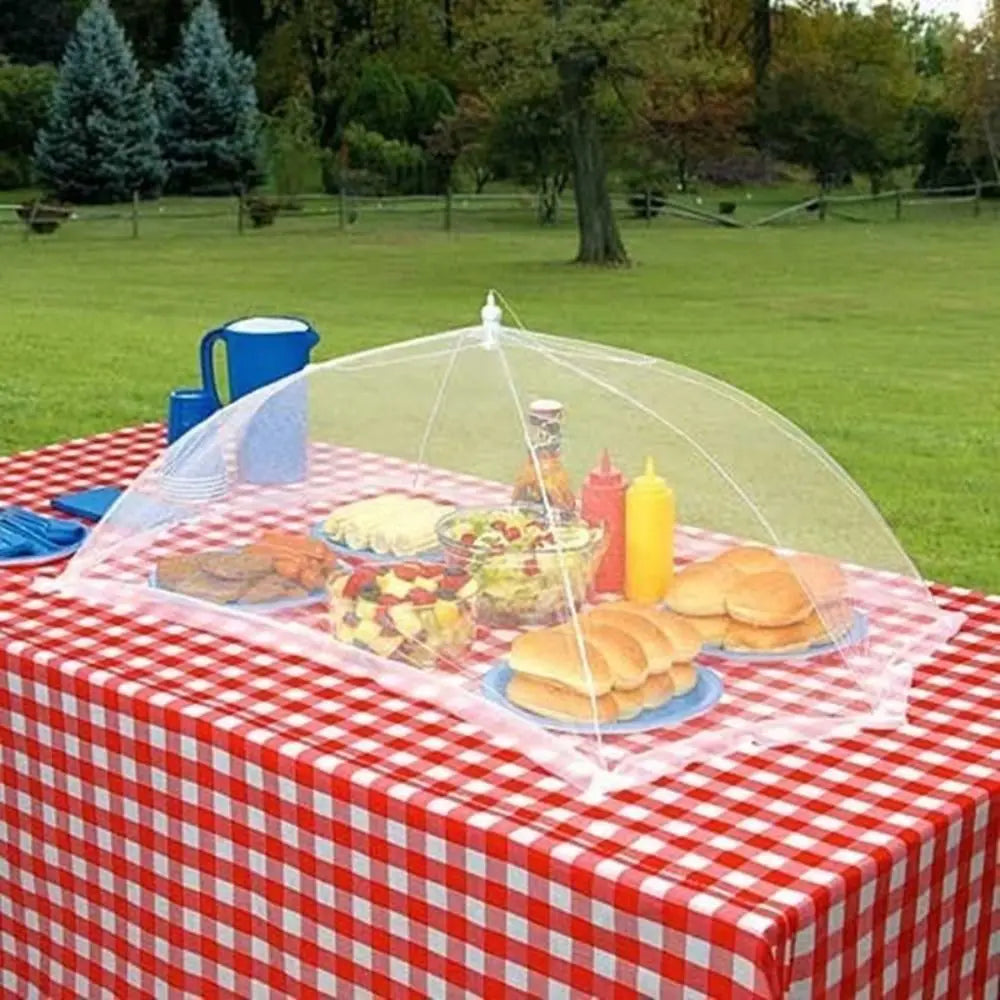 Foldable Mesh Food Cover – Dustproof Bug-Free Dining