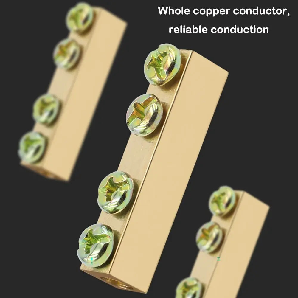 Brass Quick Wire Connector – High Power Splitter Terminal Block