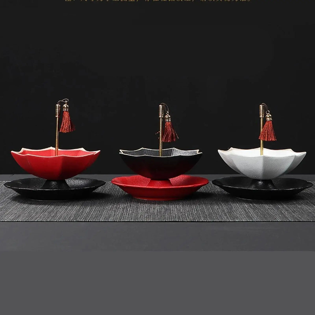 Umbrella Shape Ceramic Tea Strainer | Porcelain Loose Leaf Filter