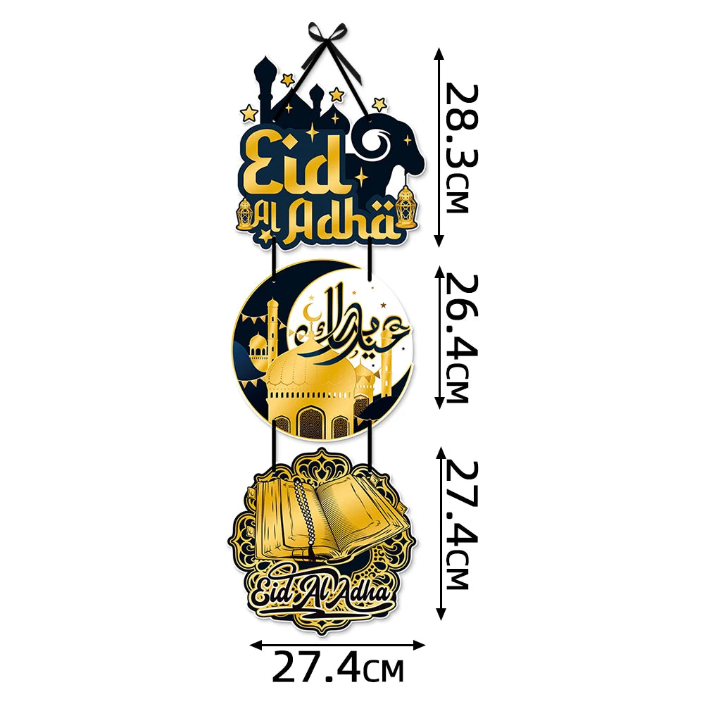 Eid Mubarak Door Hanging Decoration | Ramadan Party Sign