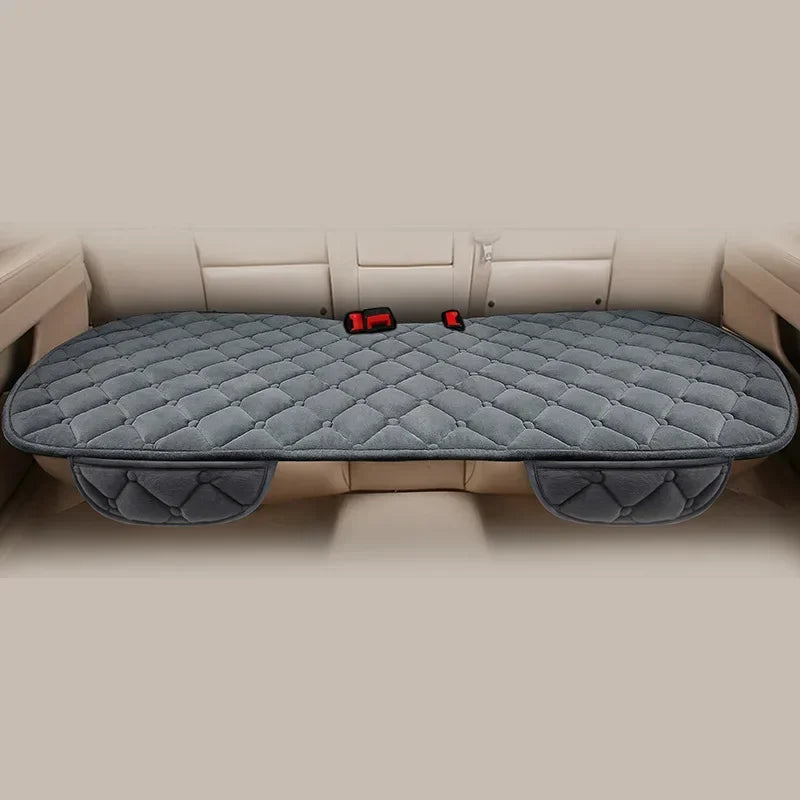Universal Plush Car Seat Covers – Warm Winter Cushion Protector