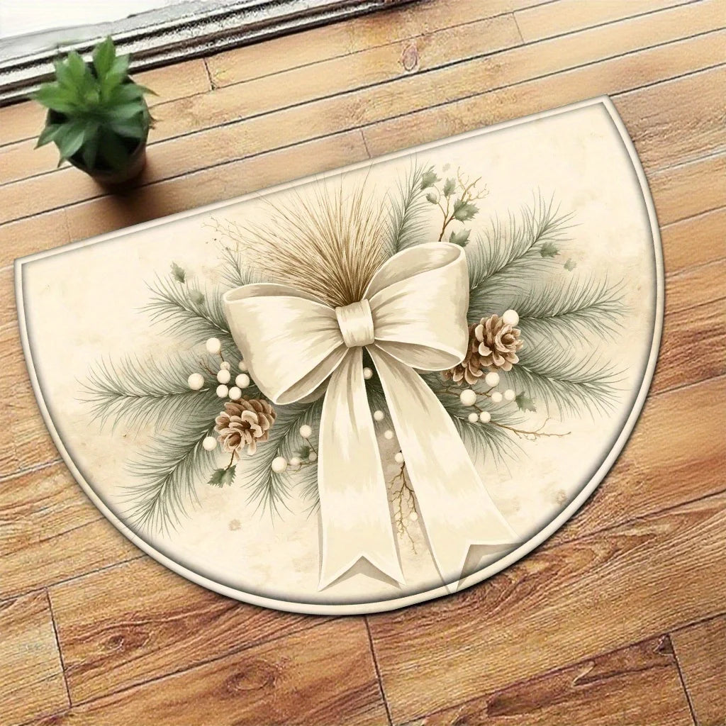 Winter Gingerbread Non-Slip Doormat | Kitchen & Entryway Mat