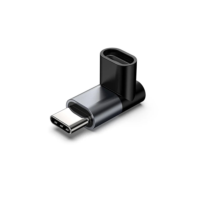 USB-C PD 100W Elbow Adapter 4K60Hz 20Gbps – iPad & Steam Deck