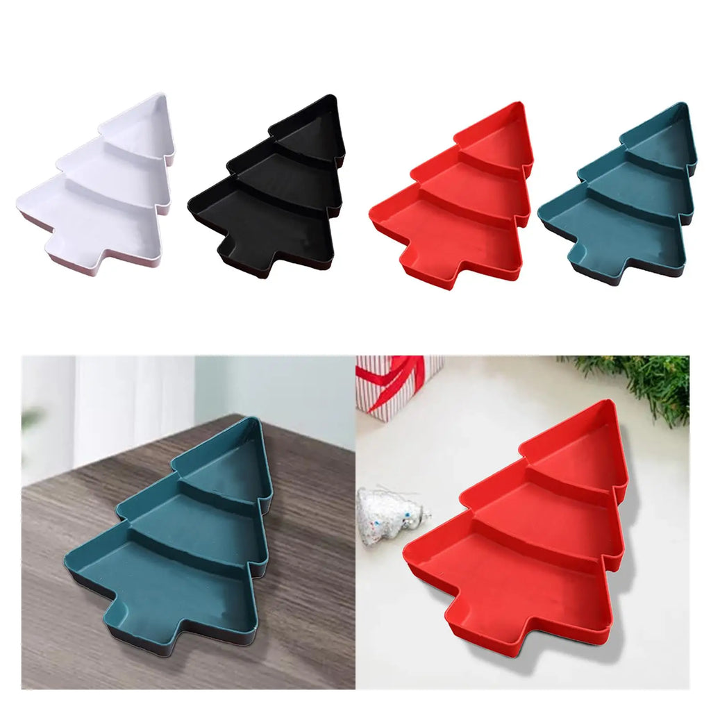 Christmas Tree Serving Tray – Holiday Snack & Fruit Platter