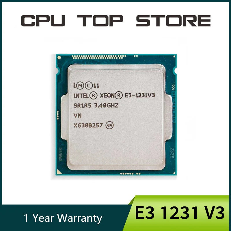 Intel Xeon E3-1231 V3 3.4GHz Quad-Core LGA 1150 CPU
