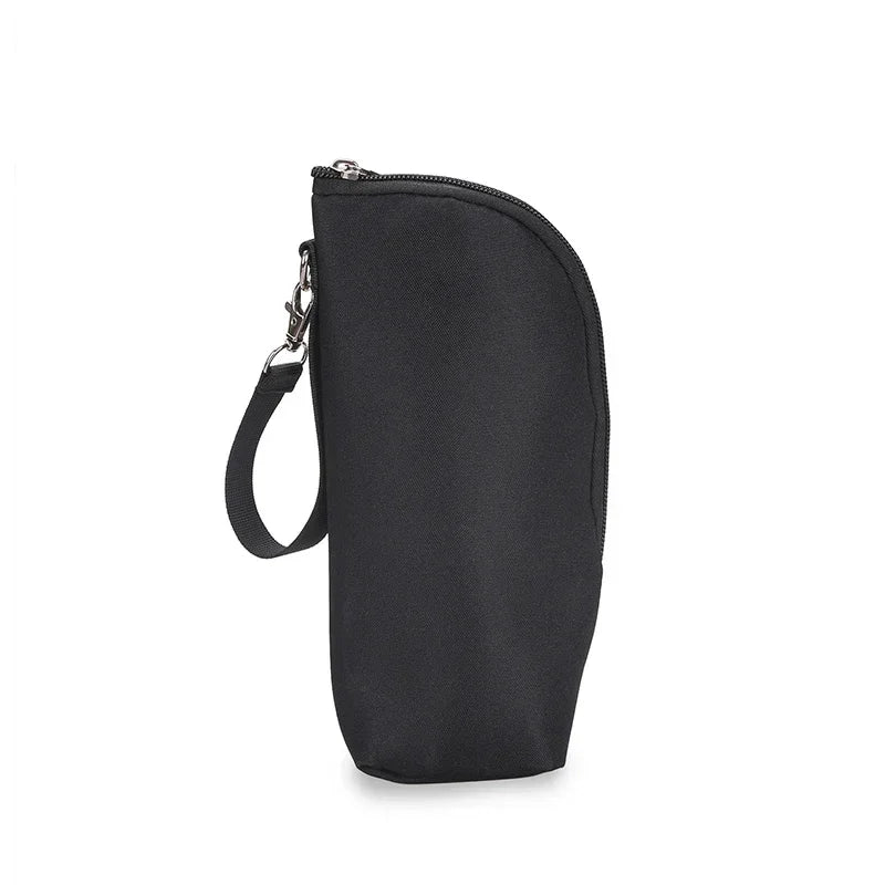 Insulated Baby Bottle Bag – Stroller Hanging Storage Pouch