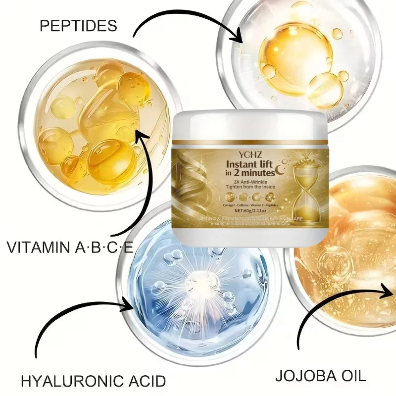 Instant Lifting Anti-Wrinkle Cream – Collagen, Niacinamide & Retinol