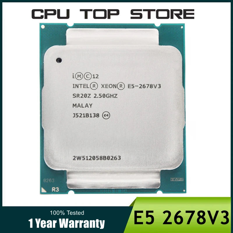 Intel Xeon E5-2678 V3 12-Core 2.5GHz LGA 2011-3 CPU