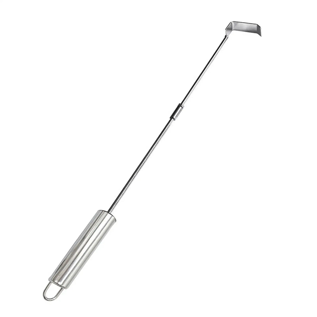 MagiDeal 18" Stainless Steel Grill Ash Rake – BBQ Cleaning Tool