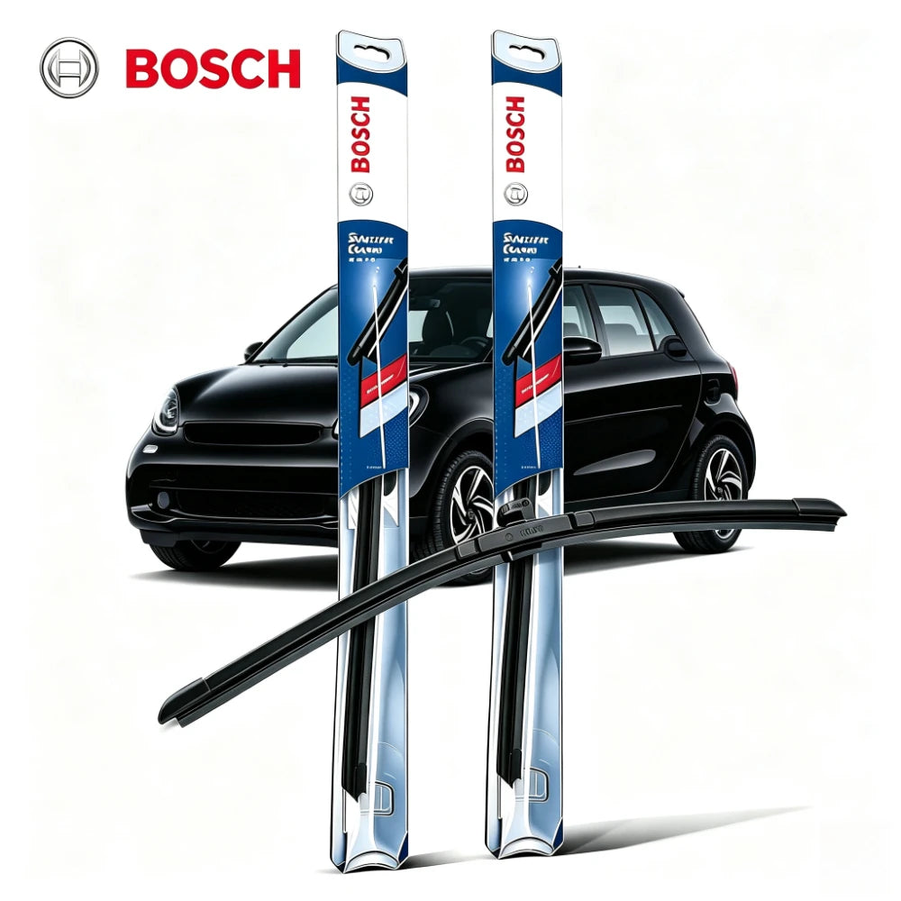 Bosch SMARTFIT Wiper Blades 14–26 Inch | Smart Fortwo Fit