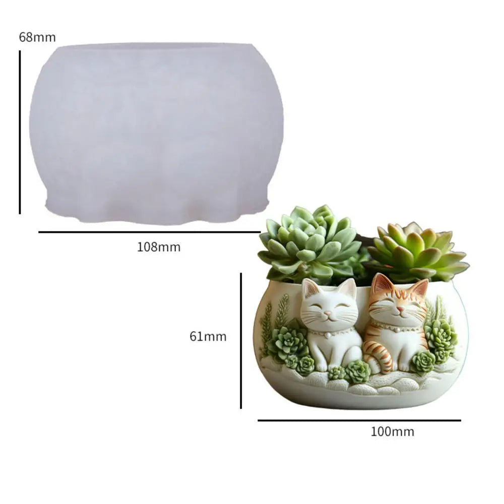 Animal Silicone Mold – DIY Candle, Resin & Gypsum Craft