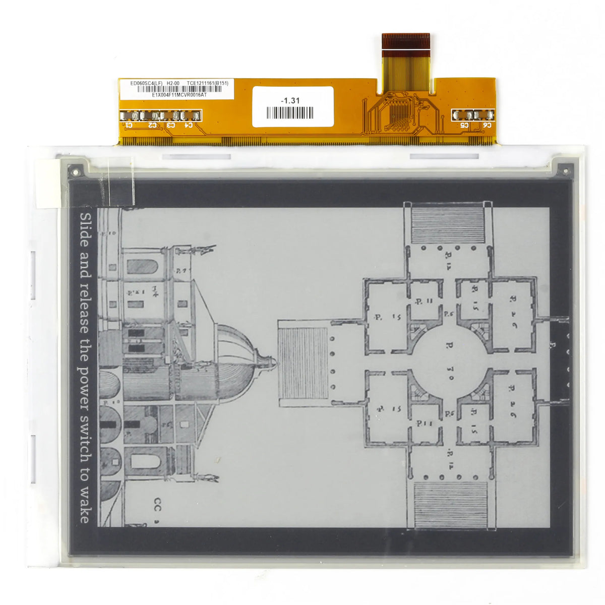 PocketBook PRO 602 6-Inch E Ink LCD Screen Replacement