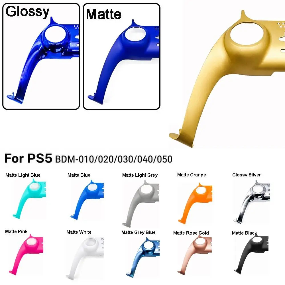 PS5 Controller Replacement Shell – Matte & Glossy DIY Cover