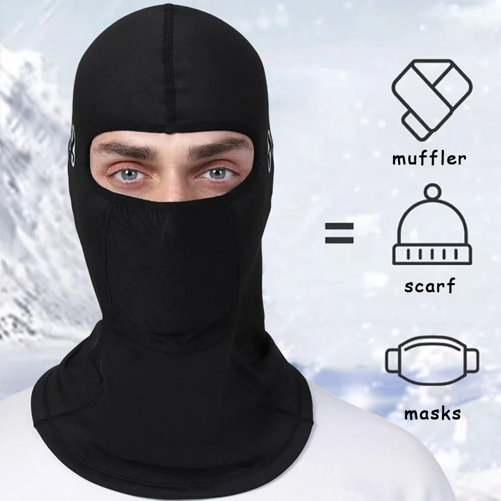 Winter Fleece Balaclava Full Face Mask – Tactical Ski Hood