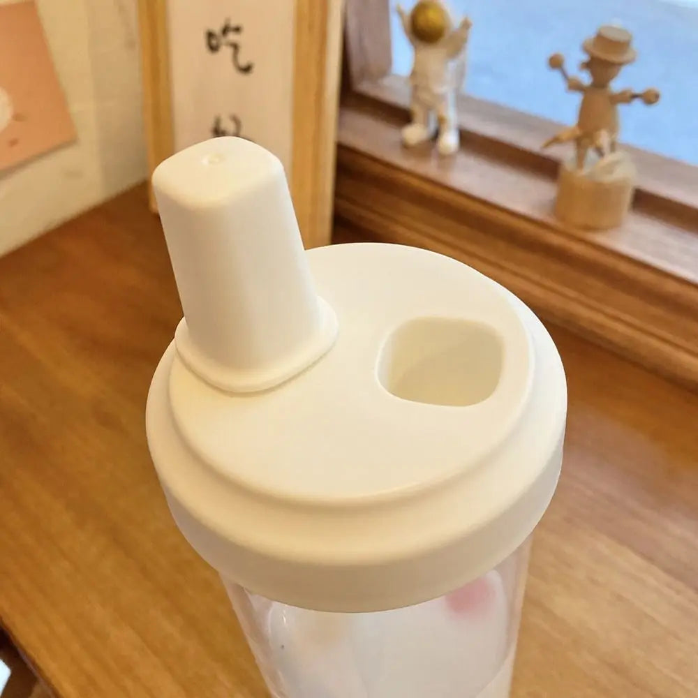 Portable Large-Capacity Straw Water Bottle 500ml & 850ml