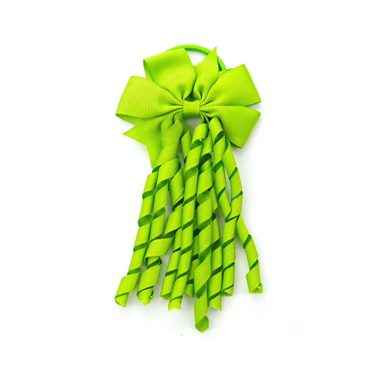 12-Pack Girls' Grosgrain Ribbon Bow Hair Ties | Cheerleading
