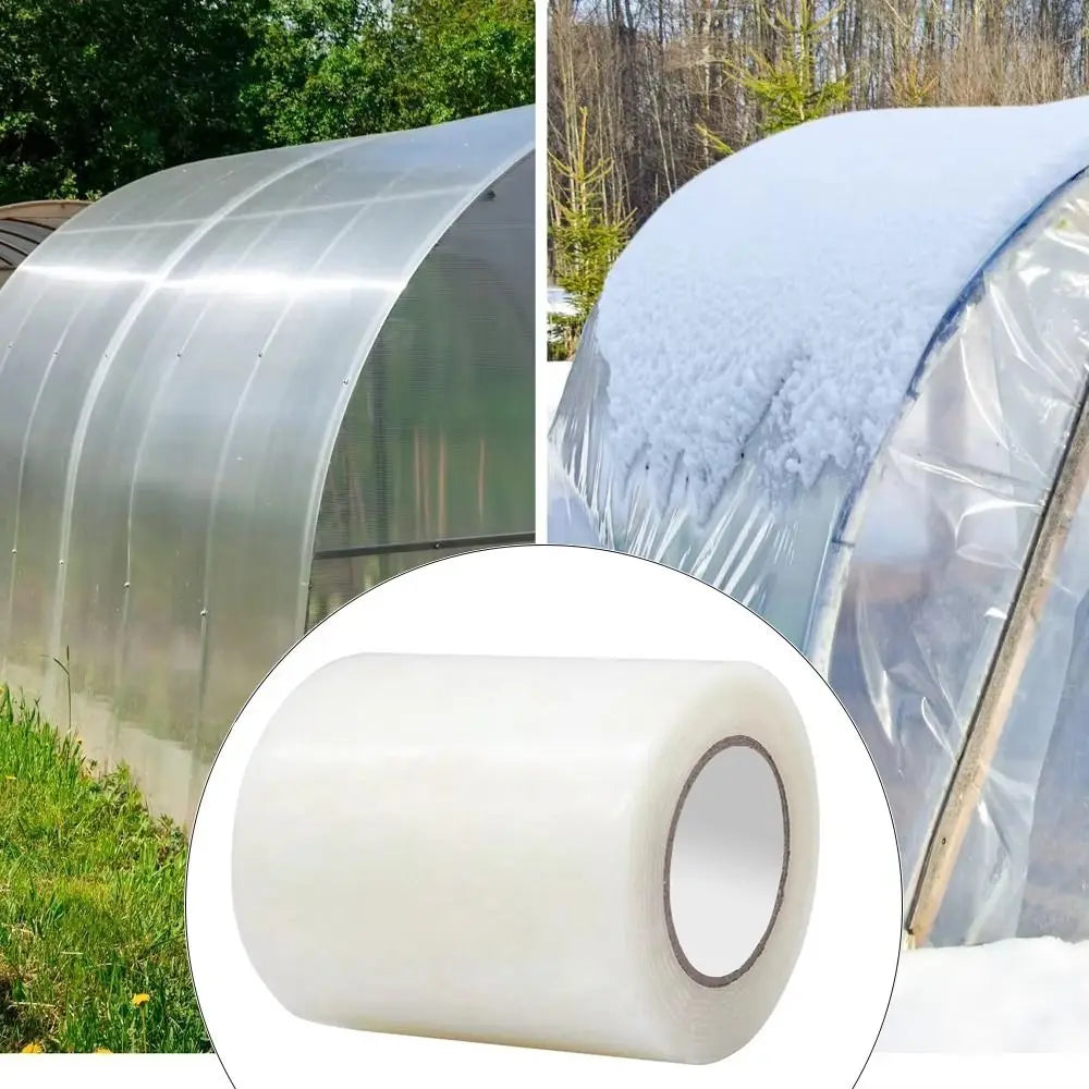 UV Resistant Greenhouse Film Repair Tape | Transparent PE Patch