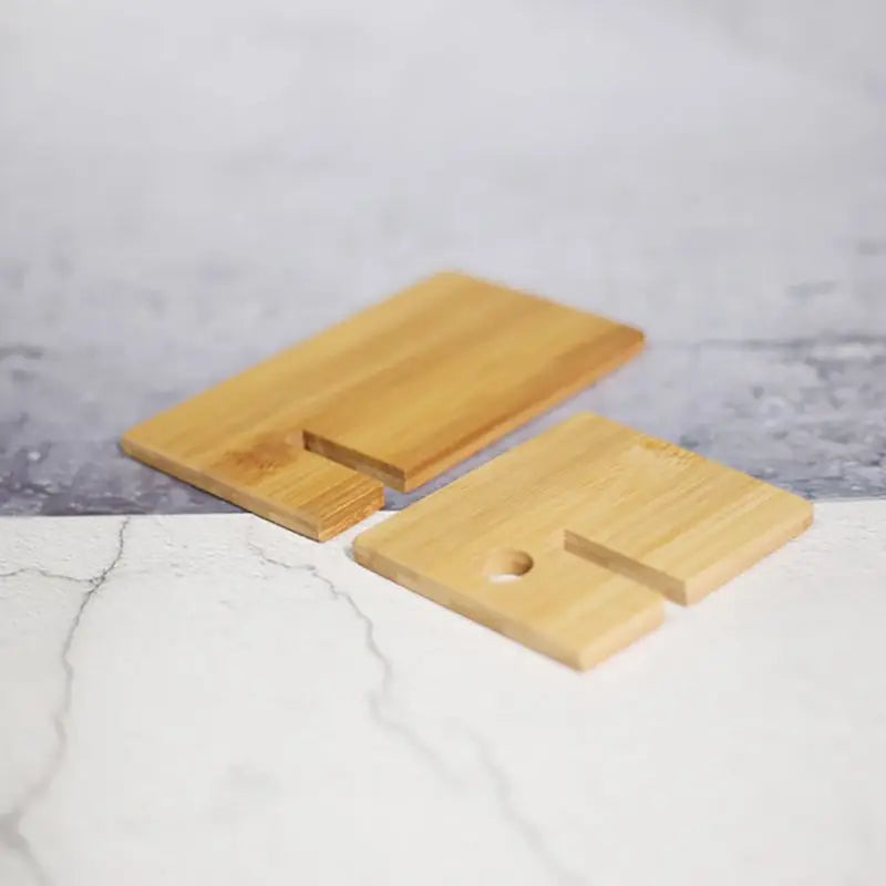 Bamboo Phone Stand | Eco Desk Holder for Phones & Tablets