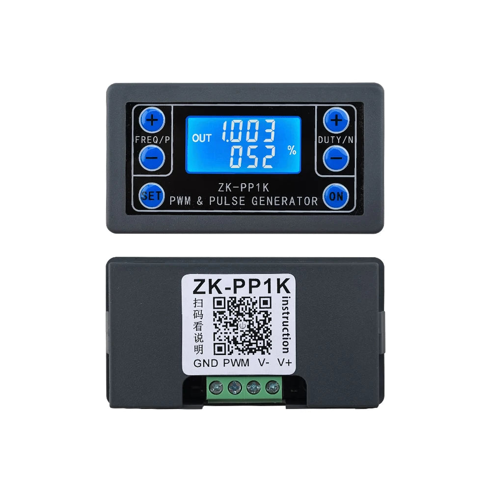 ZK-PP1K PWM Signal Generator | 1Hz–150KHz Square Wave