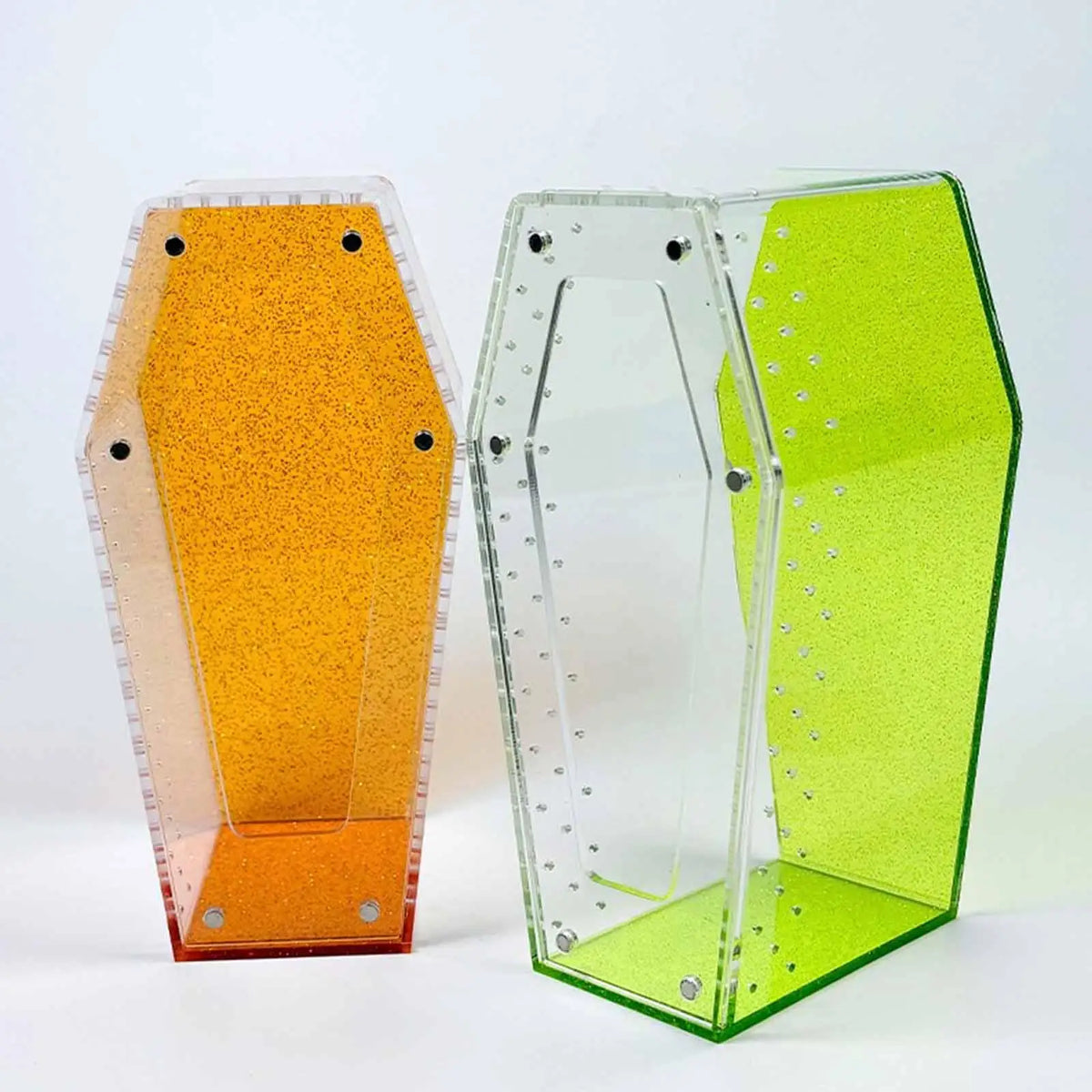 Acrylic Coffin Spider & Reptile Micro Terrarium Enclosure