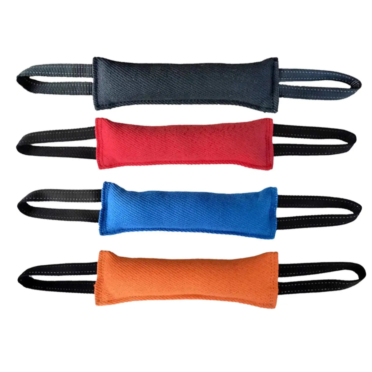 Dog Tug Toy Double Handles – Durable Linen Bite Pillow