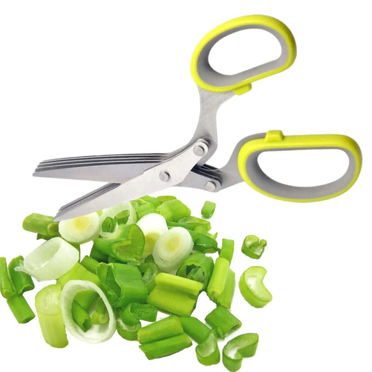 5-Blade Herb & Scallion Scissors | Multifunctional Kitchen Shears