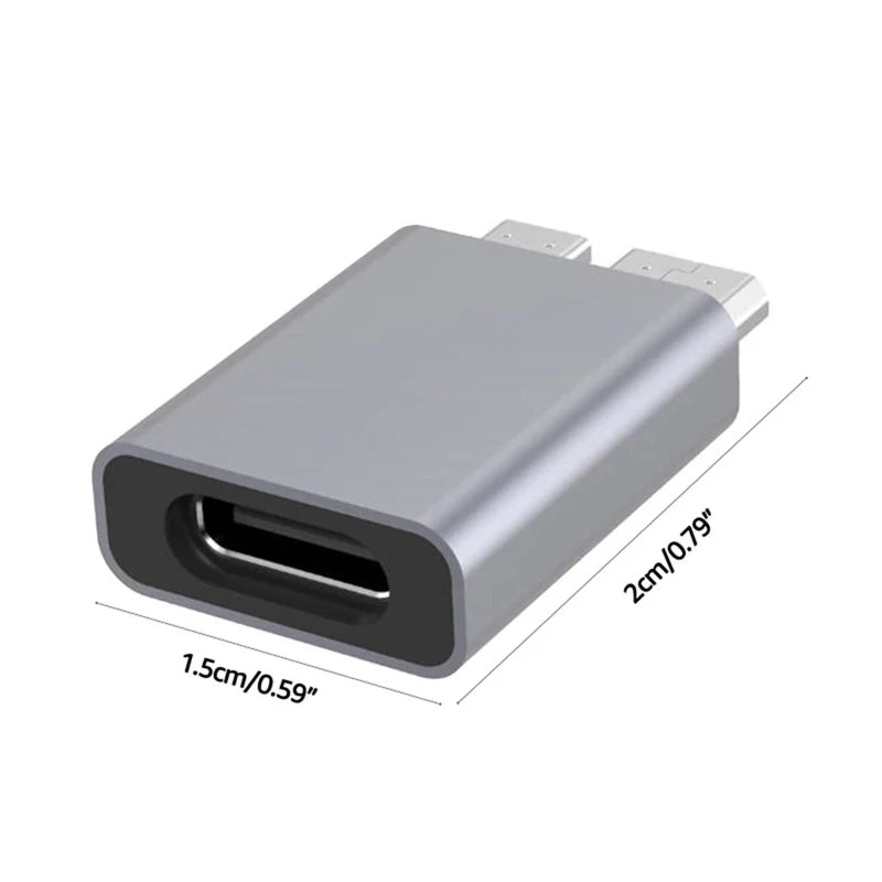 Micro USB 3.0 to USB-C Female Adapter | High-Speed Data Sync