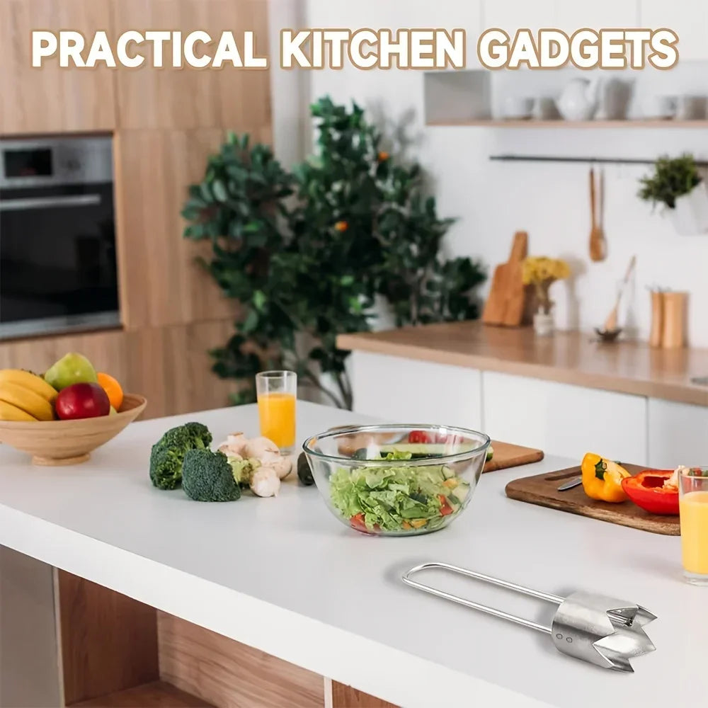 Stainless Steel Fruit & Vegetable Corer – Pepper Apple Tomato