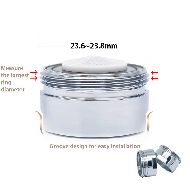 2-Pack M24 Water Saving Faucet Aerator 3L/Min – Male Thread