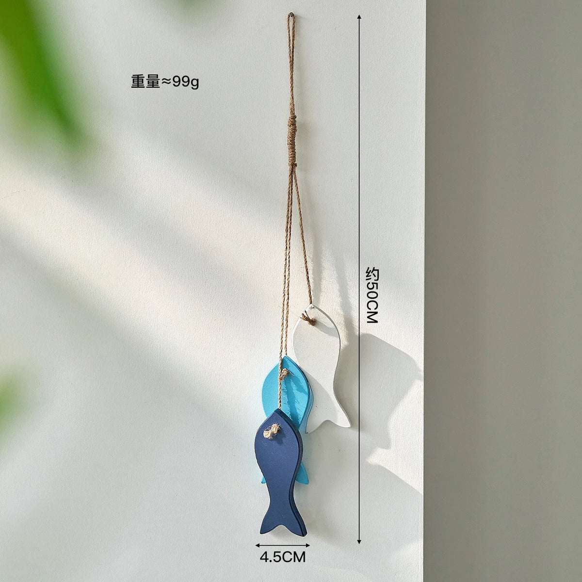 Ocean Coastal Wall Hanging – Shell Starfish & Fish Decor