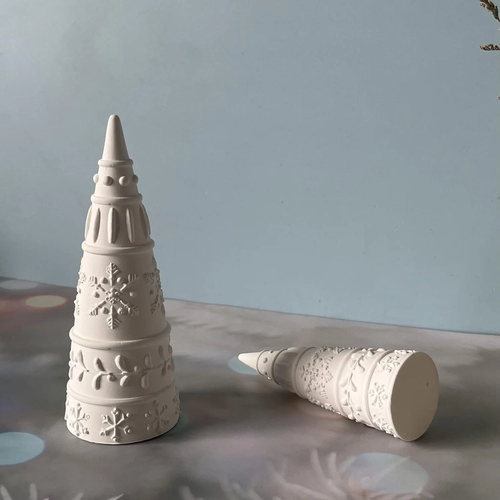 Christmas Snowflake Silicone Mold – Candle & Plaster Ornament