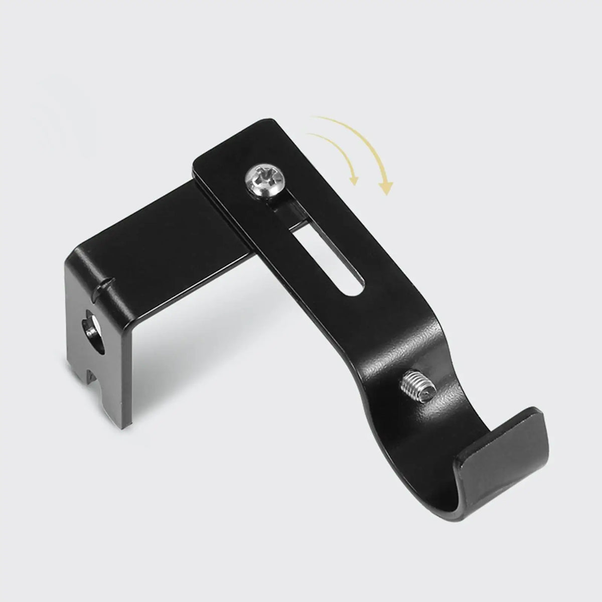 1-Inch Adjustable Curtain Rod Bracket – Heavy Duty Iron Holder