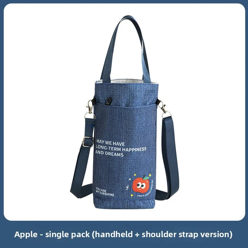 Crossbody Water Bottle Bag – Insulated Oxford Cloth Carrier
