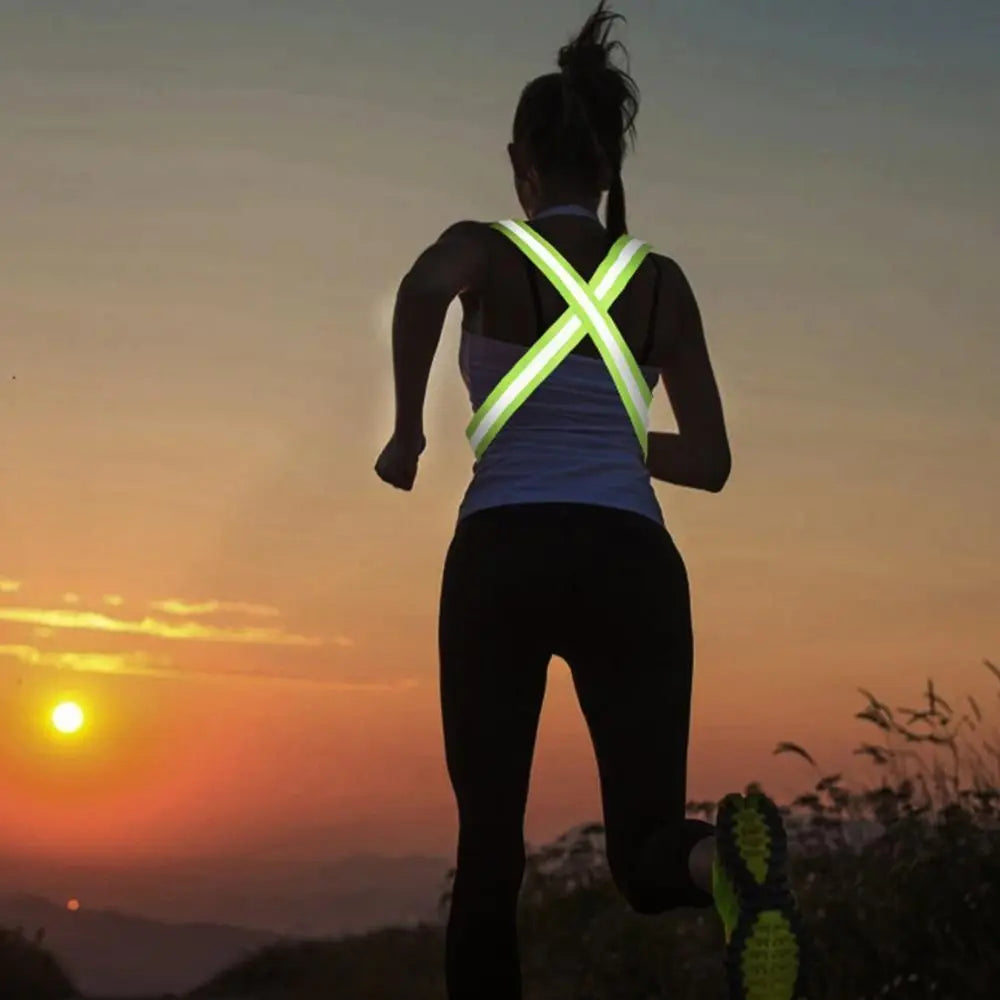 High Visibility Reflective Safety Vest Straps – Multicolor