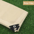Light Beige HDPE Shade Net | 85% UV Sun Shading Cloth