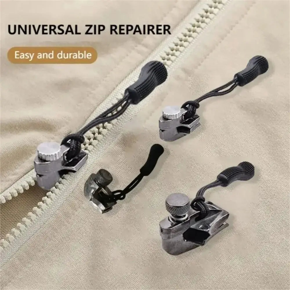Universal Zipper Repair Kit – S/M/L Replacement Slider