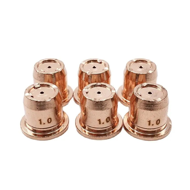 S45 50A Plasma Torch Consumables – 10pc Electrode & Nozzle Tips