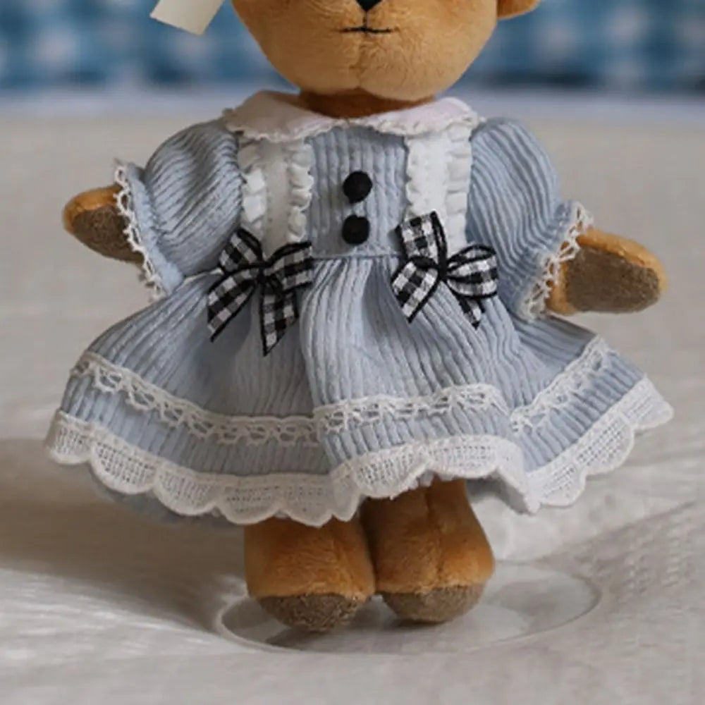 10cm Cotton Doll Princess Maid Dress – Multicolor BJD Outfit