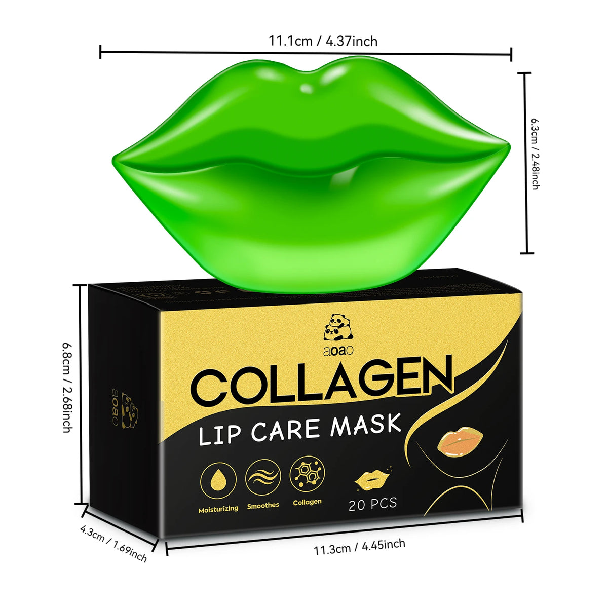 Hyaluronic Acid Crystal Lip Mask – Hydrating Lip Patch