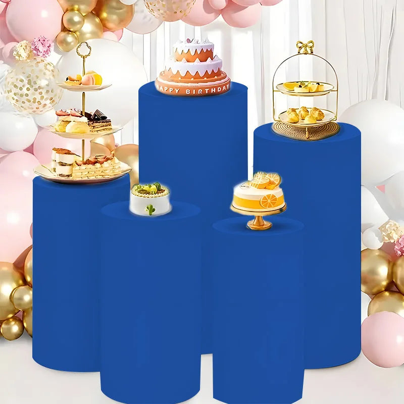 Cylinder Stand Elastic Covers | Party & Wedding Décor 3/5 PC